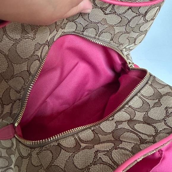 Coach Shoulder Bag Tote Signature Monogram - Picture 14 of 15